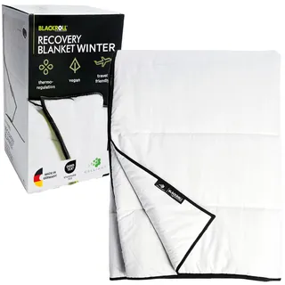 BLACKROLL® Recovery Blanket Winter - Atmungsaktive Winterdecke mit CELLIANT®-Regeneration, 135x200cm, Made in Germany