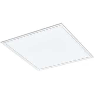 EGLO connect.z Smart-Home LED Panel Salobrena-Z, L x B 45 cm, ZigBee, App und Sprachsteuerung Alexa, Lichtfarbe einstellbar (warmweiß-kaltweiß), dimmbar, Alu Deckenlampe weiß