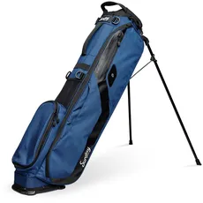 Sunday Golf EL Camino Tasche – Leichte Tasche mit Riemen und Ständer – Leicht zu tragende Pitch n Putt Golftasche – Par 3 und Standardkurse, 3,9 Pfund (Kobaltblau)