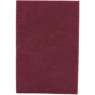 3M Scotch-Brite 64926 Handpad 7447 PRO, Very fine, A, 152 mm x 228 mm, Rot (20-er Pack)