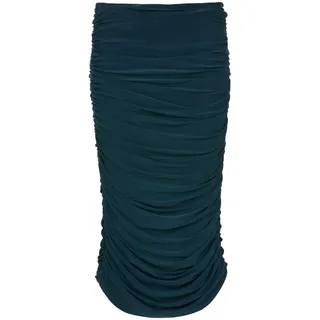 MADELEINE Bleistiftrock »Rock Geraffter Bleistift-Rock in Midi-Länge«