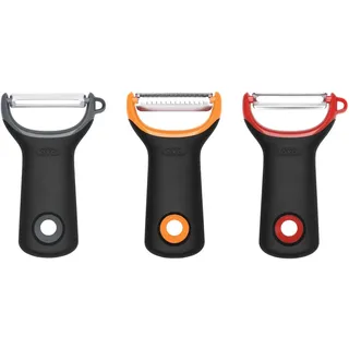 Oxo Präzision Y Schäler 3er Set Sparschäler Schwarz
