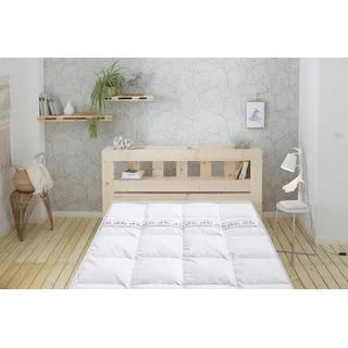 Älgdröm »Sorsele, Bettdecke 135x200 cm, 155x220 cm und weitere Größen« weiß B:135cm L:200cm, Bezug: Baumwolle. Füllung: 60% Daunen & 40% Federn 1 Stk. tlg. Bettdecken, Sommer, Winter, 4 Jahreszeiten, Decke, Made in Germany