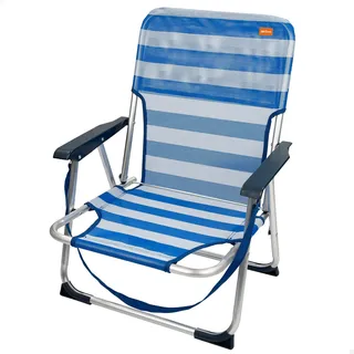 Aktive Campingstuhl Aktive Blau/Weiß