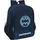 Batman Legendary Schulrucksack für Kinder anpassbar an den Wagen ideal für Kinder im Schulalter bequem und vielseitig Qualität und Widerstandsfähigkeit x 12 x Marineblau