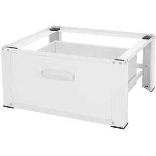 ML-Design Waschmaschinen Untergestell 63 x 54 cm Weiß