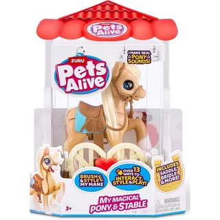 Zuru Pets Alive - Mein magisches Pony mit Stall