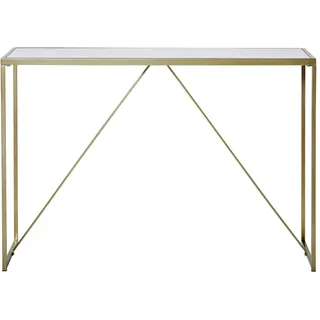 Jahnke Glam Console Konsolentisch 30x76x111 cm gold