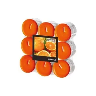 FLAVOUR by GALA Teelichter orange Orange, 18 St.