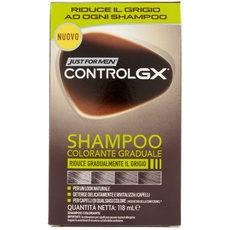 Just For Men - Control GX - Farb-Shampoo reduziert allmählich graues Haar für einen natürlichen Look, 118 ml