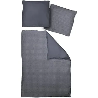 ADAM Audio Adam »Graphic Ventusl light« 2 Stk., tlg. aus 100% % Bio-Baumwolle, 2 teilig - Bettwäsche, Set,