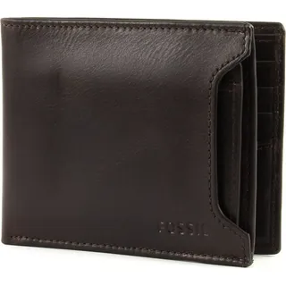Fossil Derrick Geldbörse Herren dark brown