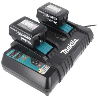 Makita Power Source Kit 18 V 2 x 6,0 Ah 3-teilig