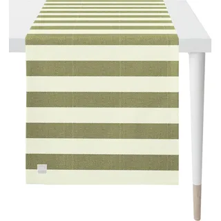 APELT Tischläufer »3967 Outdoor, Sommerdeko, Sommer« Jacquardgewebe, grün