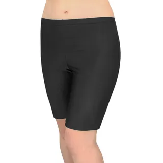 AQUARTI Badehose "Badehose Damen Schwimmradler Badehose große Größen", schwarz