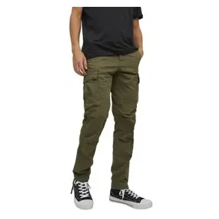 JACK & JONES Ace Tucker Cargohose Olive Night 33 30