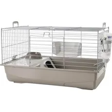 Savic Nero 2 De Luxe Guinea Pig Cage L:80 x B:50 x H:45 cm Silver