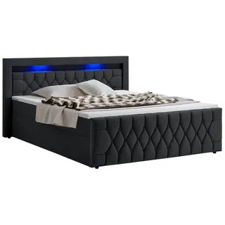 Juskys Leona 140 x 200 cm H4 Schwarz