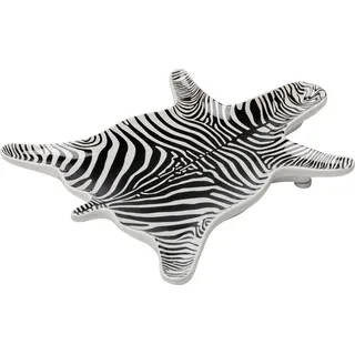 Kare Deko Schale Zebra 21x15cm