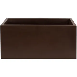 Blumenkasten Rodr-i, 80 x 40 cm, Bronze