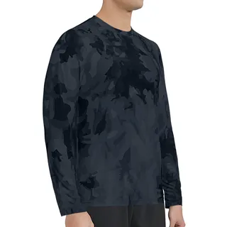 MEETWEE UV Shirt Herren Langarmshirt Schwimmshirt UPF 50+ Lose Stretch UV-Schutz Longsleeve Rashguard für Surfen Schwimmen Running