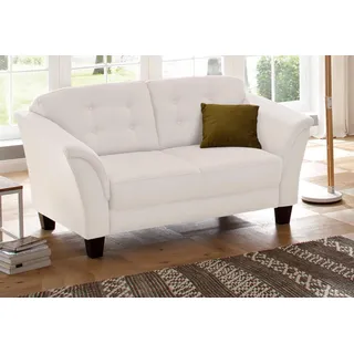 Home Affaire 2-Sitzer »Trondheim« mit Federkern, Knopfheftung im Rücken, Füße Buche beige