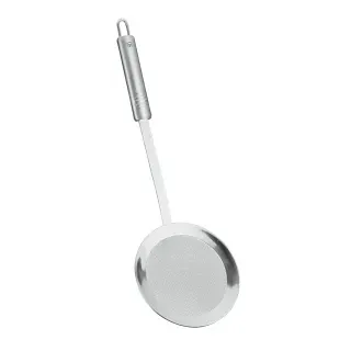 Metaltex Imperial Sieb-Schaumlöffel, Inox-Edelstahl, Schöpfkelle aus hochwertigem Edelstahl, mit exklusiver Griffform, 1 Stück