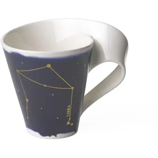 Villeroy & Boch Kaffeetasse 0,3 l Weiß-Blau