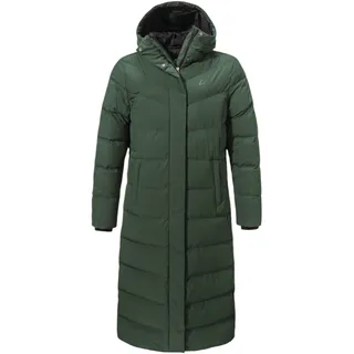 Schöffel Winter-Daunenmantel Urban Down Style Vindave (wärmend dank Daunenfüllung) grün Damen
