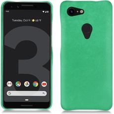 Noreve Lederschutzhülle (Google Pixel 3), Smartphone Hülle, Grün