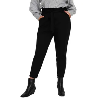 Vero Moda Curve Eva Hr Loose Paperbag Curve Hosen - Black - 54 - 32