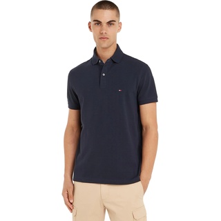 Tommy Hilfiger 1985 REGULAR POLO Kurzarm Poloshirts Herren, Blau (Desert Sky), 3XL