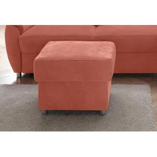 sit&more Hocker Sonoma Mikrofaser 58 x 45 x 48 cm Orange