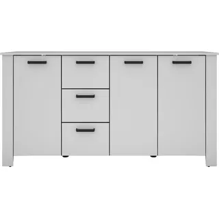 byLIVING Sideboard FARO weiß - B 160, H 84, T 40 cm, | Gr.: onesize