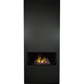 Xaralyn Wasserdampf-Kamin - Ambiance ECB - schwarz Holz - 3,5 kW Heizung - mit Fernbedienung - Opti-Myst Elektrokamin - Cassette 600 - Tunnelkamin - Raumteiler