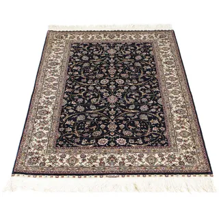 morgenland Orientteppich »Hereke - 122 x 76 cm - dunkelrot«, rechteckig, 3 mm Höhe, Wohnzimmer, Handgeknüpft, Einzelstück mit Zertifikat morgenland Dunkelrot B: 76 cm   1 St.