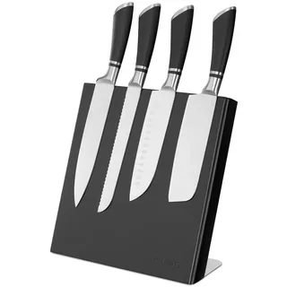 Navaris Messerhalter unbestückt 2-tlg. Schwarz