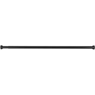 Wenko Duschvorhangstange 70-115 cm Schwarz