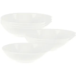 Villeroy & Boch Schale »Suppenbols Flow 300 ml 6er Set weiß«, weiß