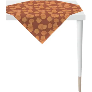 APELT Mitteldecke »2717 LOFT STYLE, Jacquard«, (1 St.), orange