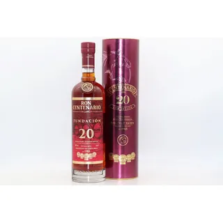 Ron Centenario Fundación 20 Aniversario 40% vol 0,7 l Geschenkbox