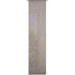 Schiebegardine Oscar braun 60x245 cm