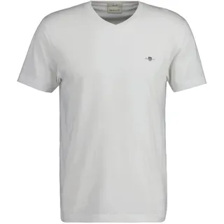 GANT Slim Shield V-Neck T-Shirt weiß XXL