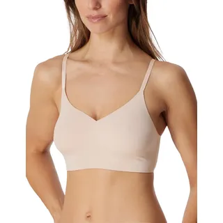 Schiesser Damen Bustier Spaghettiträger mit herausnehmbaren Pads - Invisible Soft