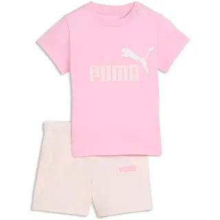 Puma Minicats Essentials Tee and Shorts Set INF", pink shimmer, (75) 62,