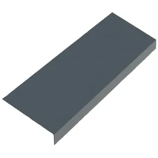 Traufblech Br. 167 mm, 1 m, Prefalz stucco, Anthrazit P.10 RAL 7016