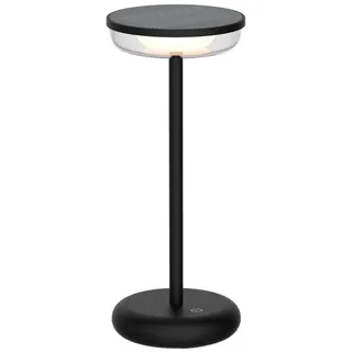 enovalite LED Tischleuchte Akku Solar u. Netzbetrieb, dimmbar, 2700K