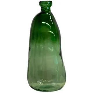 Ambia Home Vase , Grün , Glas , 51 cm , Dekoration, Vasen, Bodenvasen