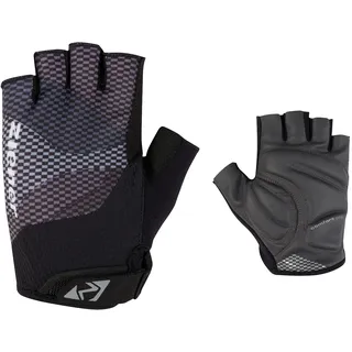 Fahrradhandschuhe ZIENER "CAYUS", Herren, Gr. 8,5, schwarz, Materialmix, Handschuhe Fahrradhandschuhe