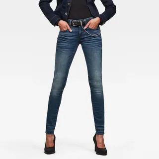 G-Star Lynn Mid Waist Skinny Jeans (D06746)